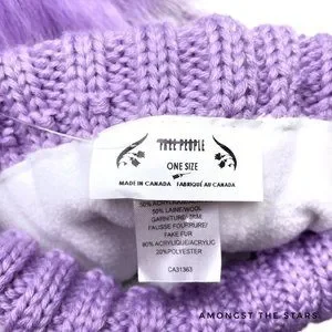 Free People | Accessories | Free People Big Sky Purple White  display picture 2